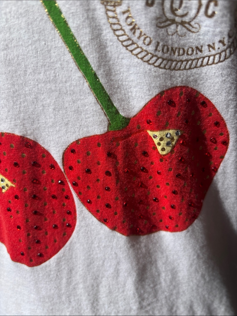 Juicy Couture Rhinestone Top - Picture 3 of 6